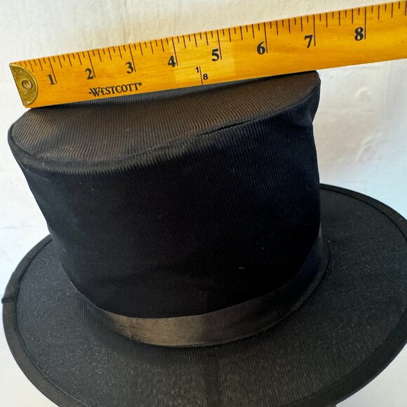 Fantasma Toys Top Hat Black Collapsible Halloween Costume Ringmaster Magician - Picture 7 of 9